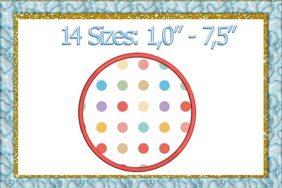 Circle Applique Embroidery Design Review for Brands