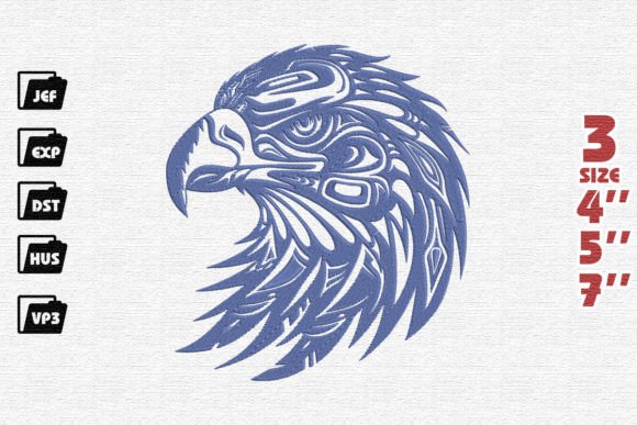 Magical Eagle: A Majestic Design for Handmade Gifts