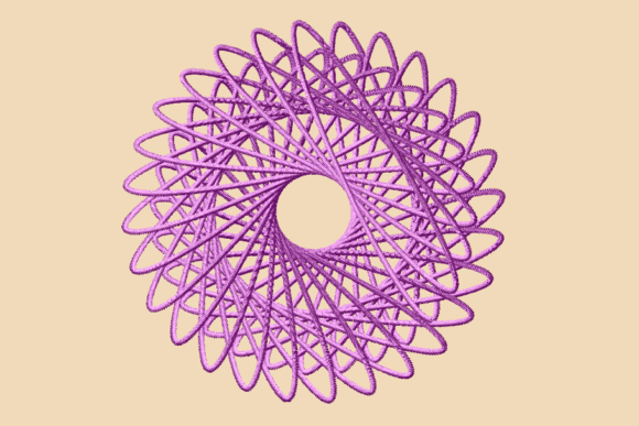 Purple Mandala Satin: A Designer's Review for Real Projects