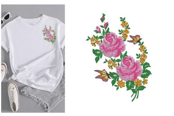 Review: Flowers Butterfly Embroidery Design for Pros
