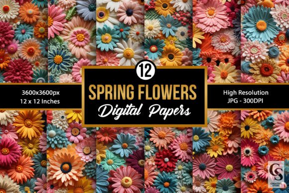 Review: Spring Floral 3D Embroidery Patterns for Holiday Gifts