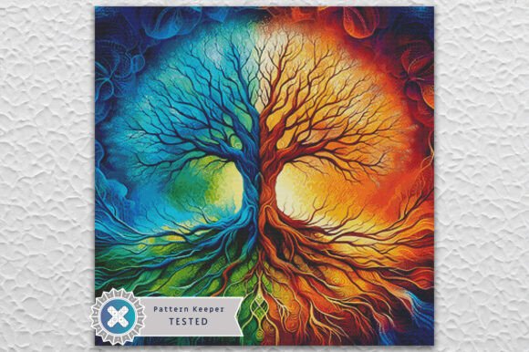 Review: Tree of Life Modern Cross Stitch Pattern