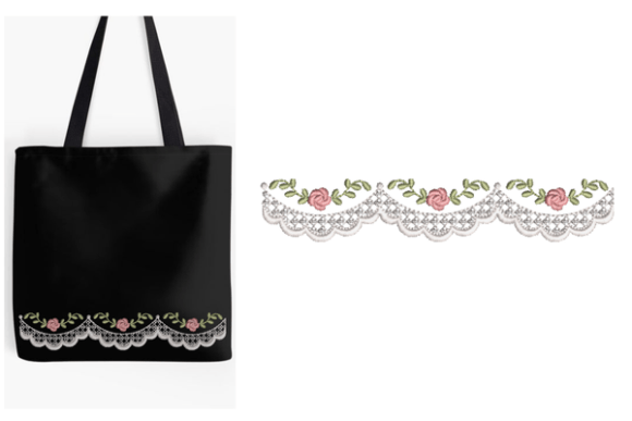 Reviewing Border Embroidery Designs for Boutique Sweatshirts